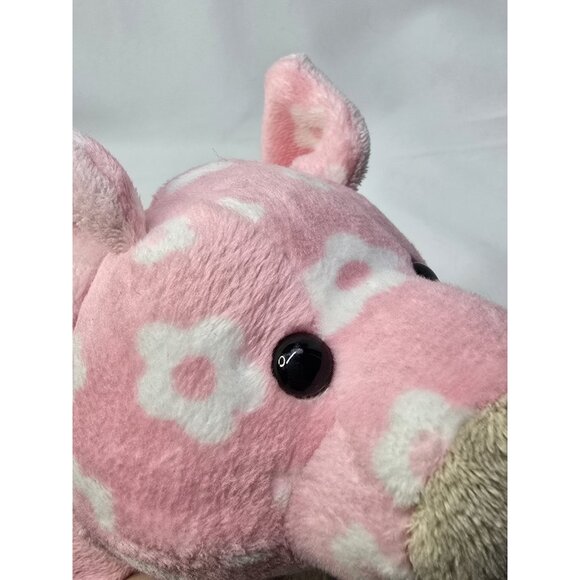 Ganz Webkinz Cute Daisy Pig Pink Floral 9" Stuffed Animal Plush Toy NO CODE - Picture 6 of 6